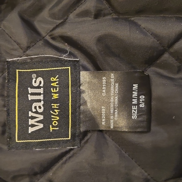 Youth insulated overalls, Walls brand - Picture 3 of 5